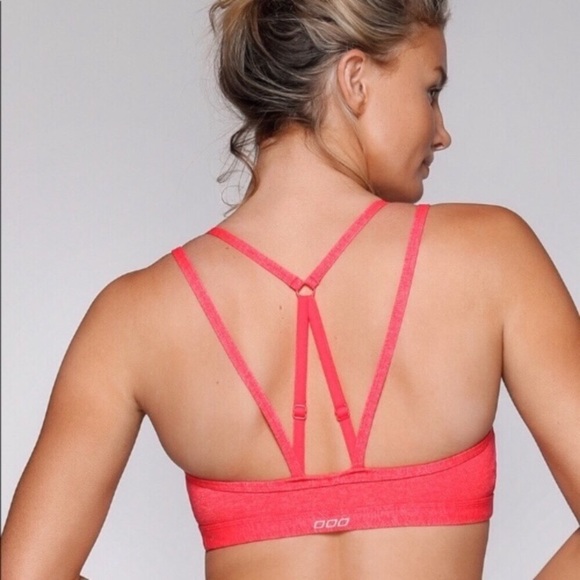 NEW Lorna Jane Empowering Pink Sports Bra - Picture 3 of 4